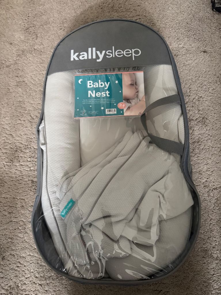 Kally Sleep Baby Nest – Brand New, Grey
