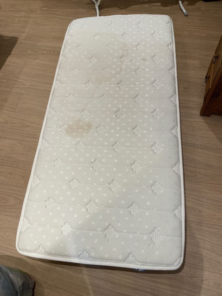 Free Single bed Mattress – Fair Condition, White