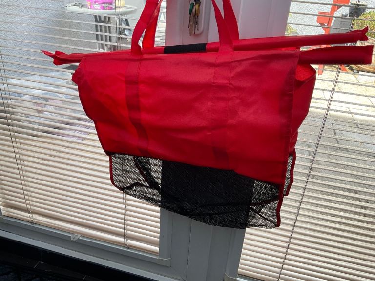 Trolley shopping bags.
