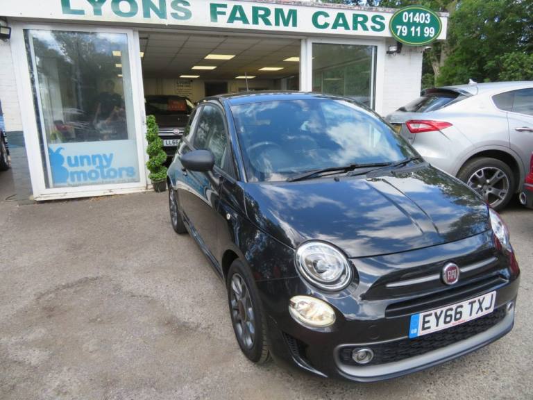 2017 66 FIAT 500 1.2 S HATCHBACK 3DR PETROL MANUAL EURO 6 (S/S) (69 BHP)