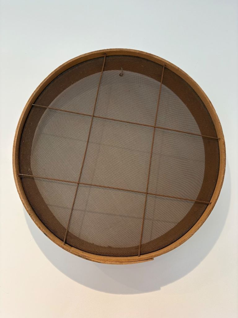 Antique Wooden Sieve…
