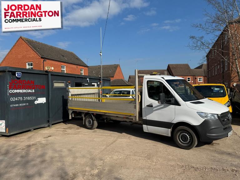 2023 MERCEDES-BENZ SPRINTER 315 TRAFFIC MANAGEMENT DROPSIDE WITH AIRCON & CRUISE