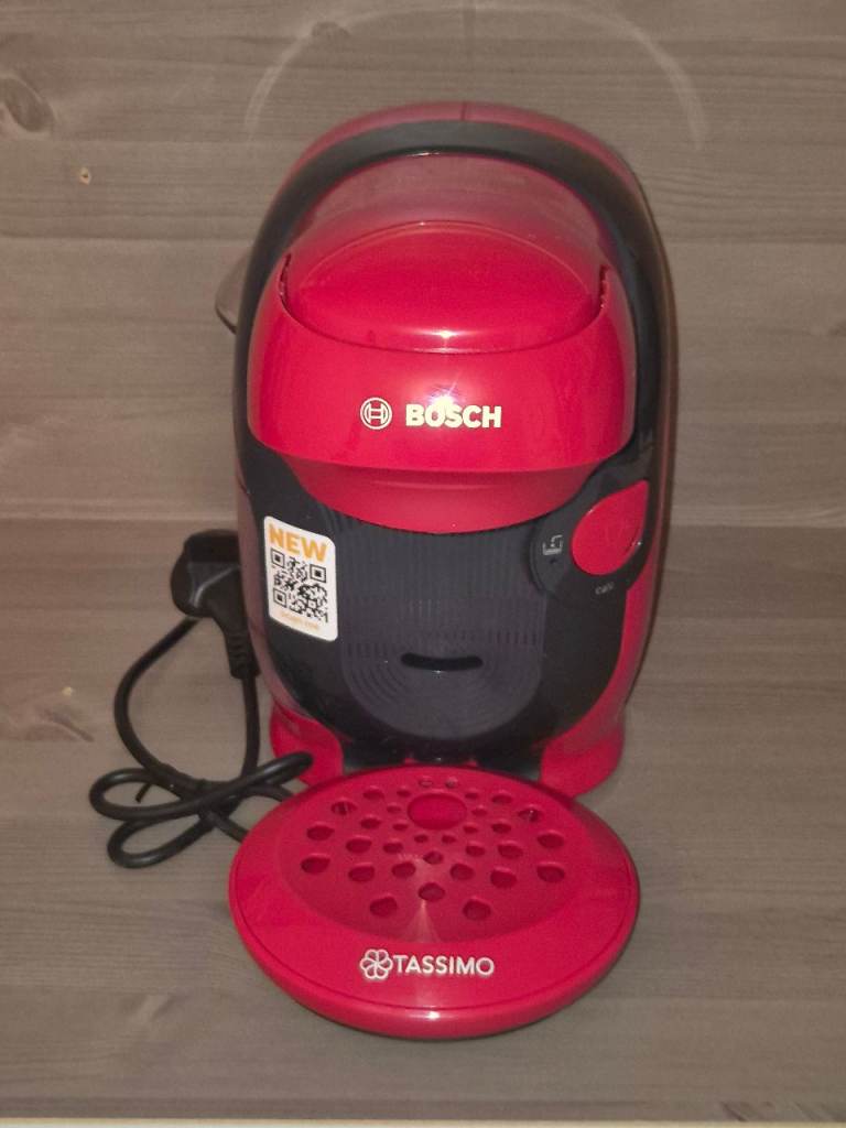 Bosch Tassimo Style Pod Coffee Machine Red