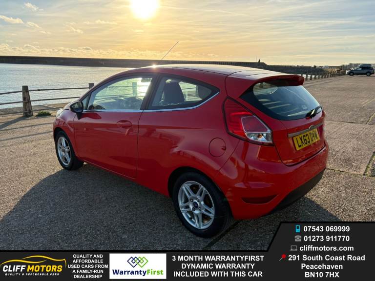 2013 Ford Fiesta Zetec - New Years MOT - £35 Road Tax - Low Mileage - 3 Month Warranty