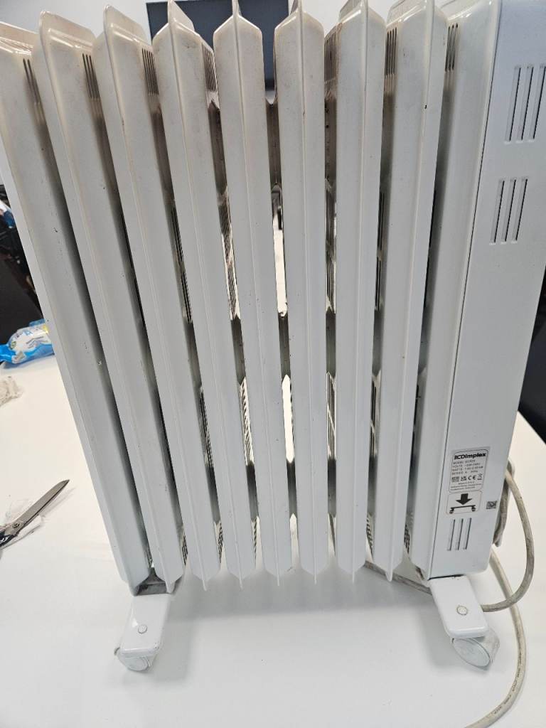 Dimplex ECR20 Electric Oil Filled Radiator – Good Condition
