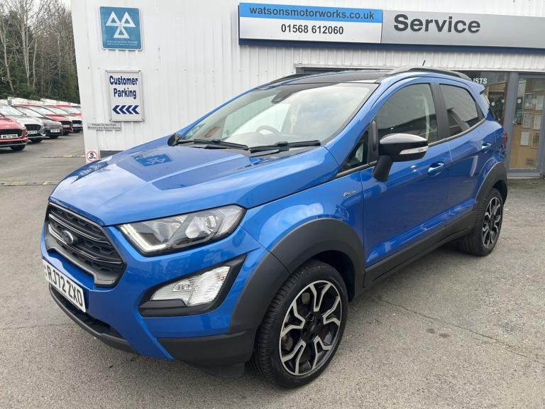 FORD ECOSPORT 1.0 EcoSport Active 5 Door 1.0L Ford EcoBoost 125PS FWD 6 Speed