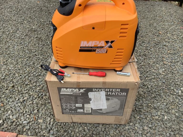 Impax 1500 inverter generator ( As New Never Used )  £220.