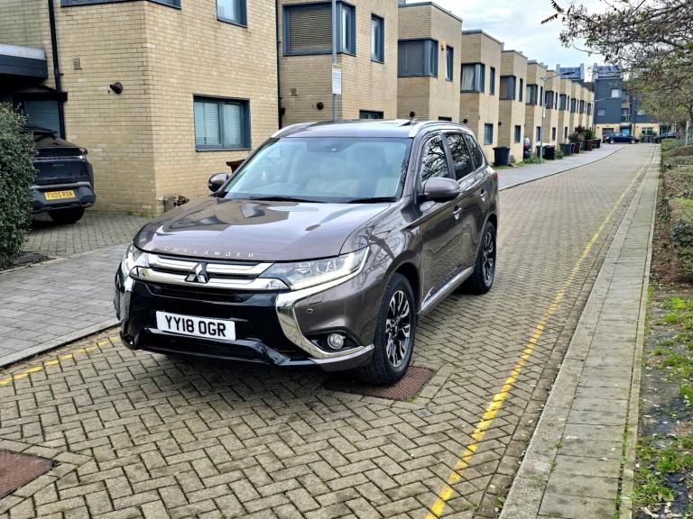 2018 Mitsubishi Outlander 2.0 PLUG-IN HYBRID 1YEAR MOT HPI CLEAR NEWLY SERVICED 3 MONTHS WARRANTY...