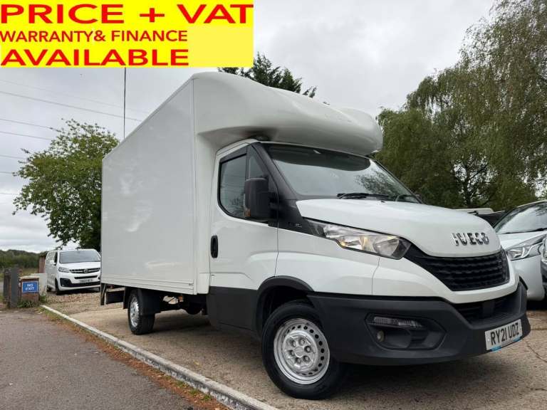 2021 Iveco Daily 2.3D HPI 14V 35S LWB LUTON VAN WITH TAIL LIFT CHASSIS CAB Diesel Manual
