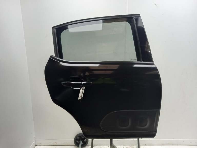 Citroen C3 Right Rear Door O/S 2016-2022 Ktv - Black Pearl 5 Door Hatchback