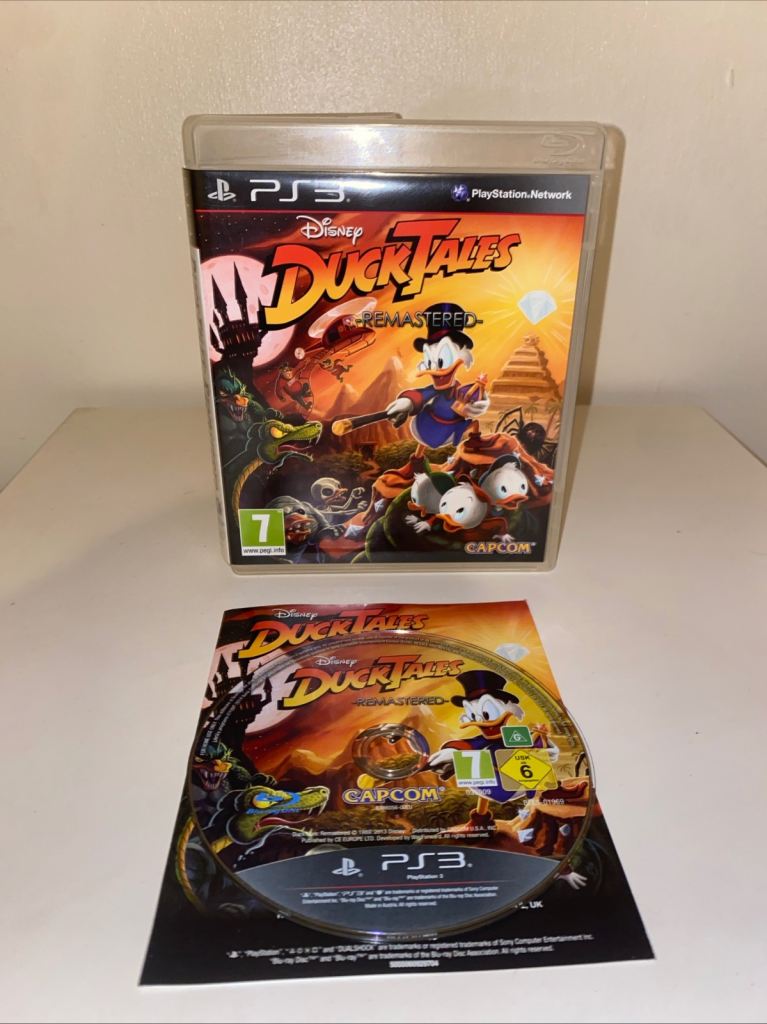 Disney DuckTales Remastered PS3 Game – Good Condition