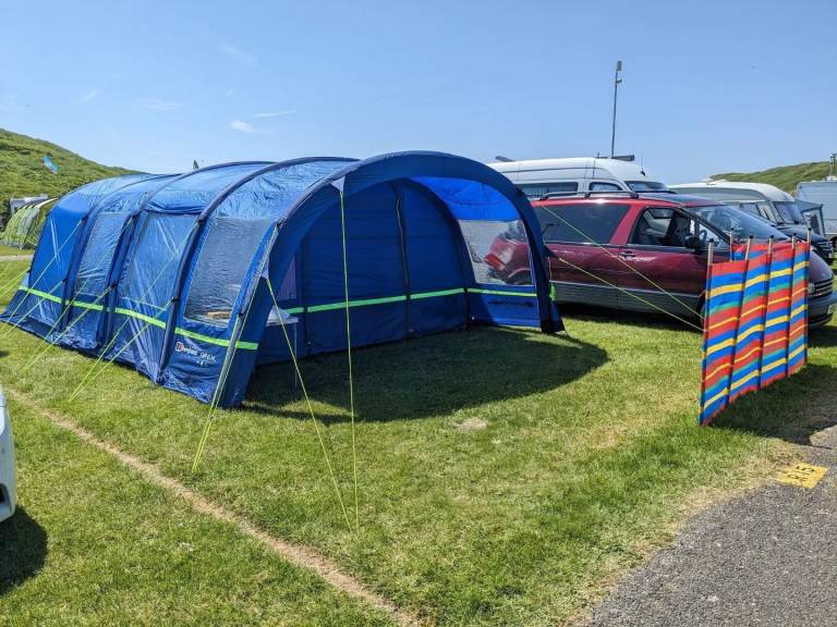 Berghaus Air 6 XL Blue Family holidays summer  Camping Tent sleeps 6