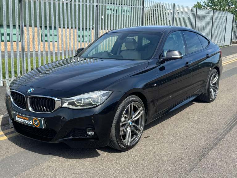 BMW 3 SERIES 2.0 320d xDrive M Sport Gran Turismo Black Auto Diesel 2017