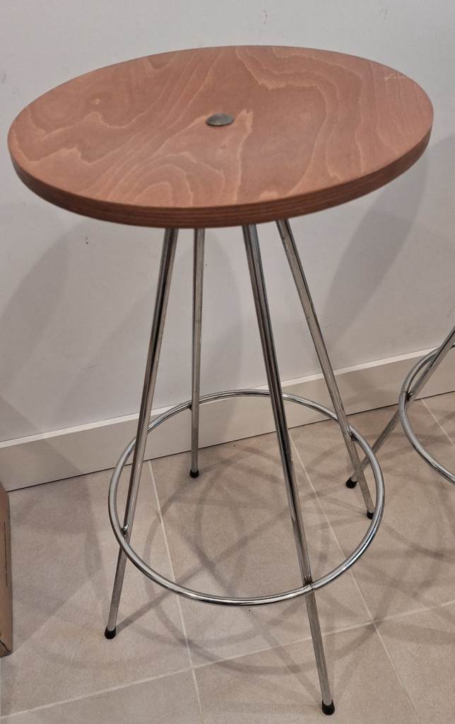 Two bar stools
