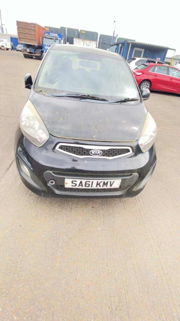 BREAKING  2012 KIA PICANTO mk2 BLACK CAR PARTS