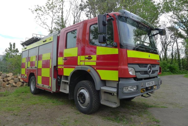 Mercedes-Benz Atego 1529 4x4 Fire Engine Truck. Only 46,920km. 