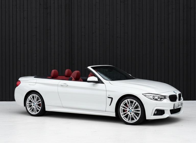 BMW 420d M SPORT 2.0 DIESEL CONVERTIBLE ULEZ AUTO 2014 [64] WHITE