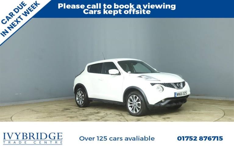 2016 66 NISSAN JUKE 1.2 DIG-T TEKNA SUV 5DR PETROL MANUAL EURO 6 (S/S) (115 PS)