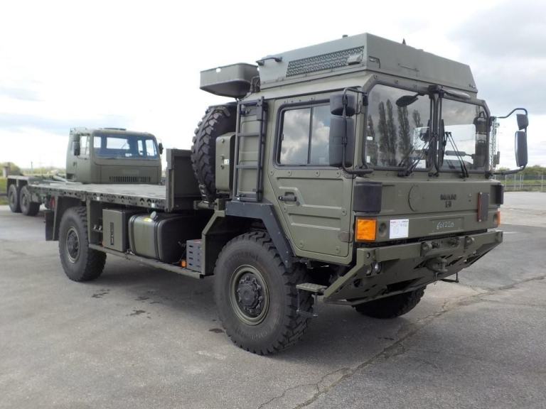 Ex MOD MAN Sv 4×4 Cargo Truck