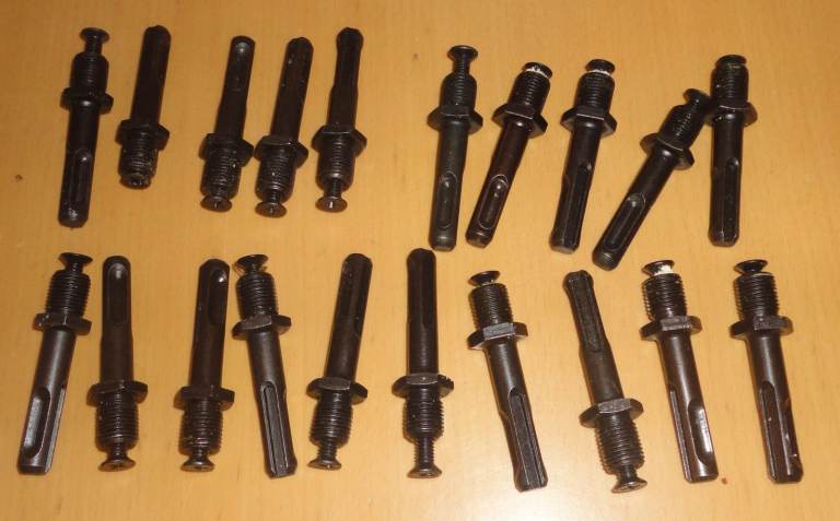 Joblot of 20 x SDS Plus Adaptor for 13mm Drill Chuck with 1/2" x 20 UNF Thread