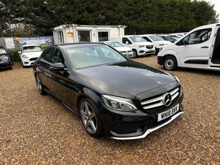 2018 Mercedes-Benz C Class 2.1 C220d AMG Line G-Tronic+ Euro 6 (s/s) 4dr SALOON Diesel Automatic