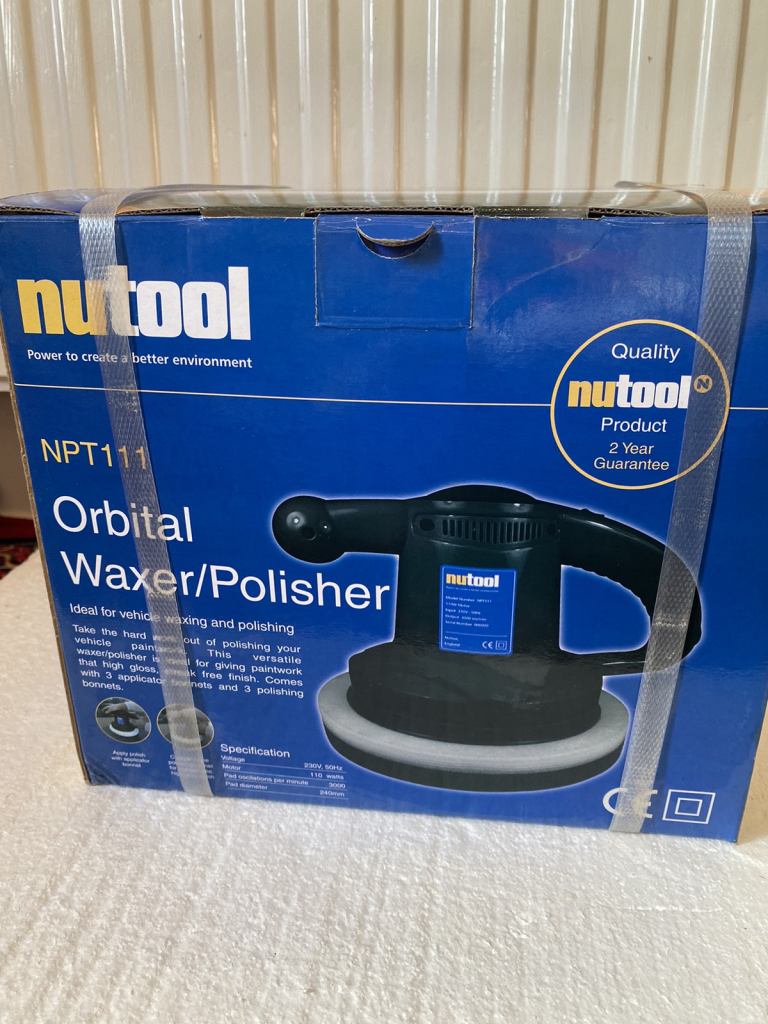 Orbital waxer / polisher . Npt 111. 