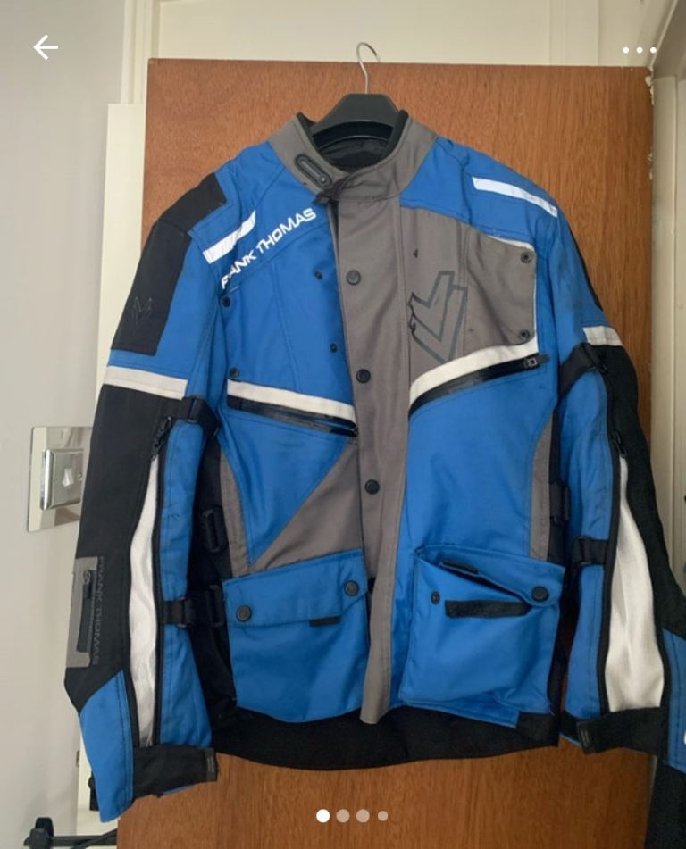 Waterproof protective biker jacket 