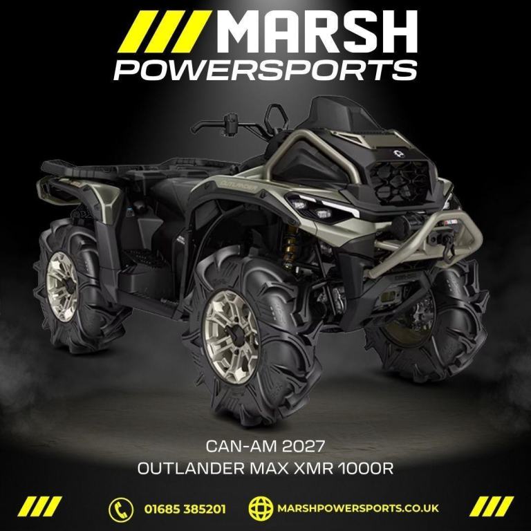Can-Am Outlander MAX XMR 1000R 2027 - Can-Am Main Dealer - Order Now!