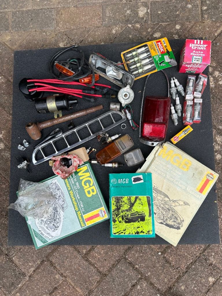 Circa 1966 MGB Spares and parts