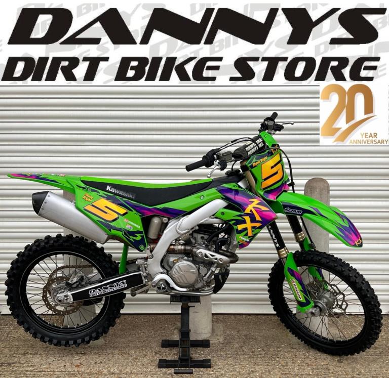 DANNYS DIRT BIKES STUNNING KAWASAKI KXF 250 2023 KX 250 MAY PX MX CRF YZF SXF