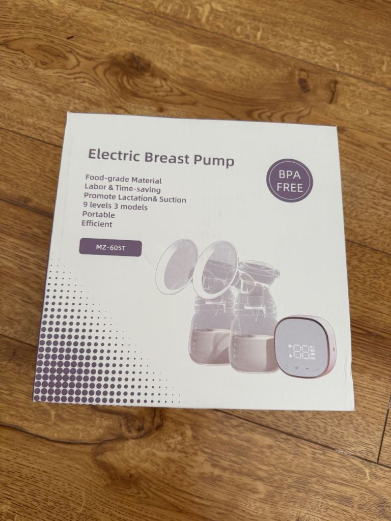 Electric Breast Pump MZ-605T – Brand New, BPA Free