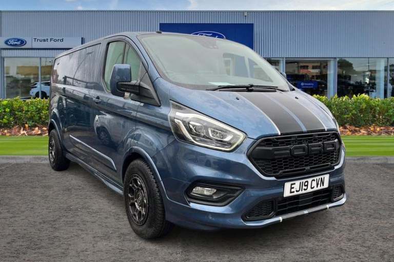 2019 Ford Transit Custom 2.0 TDCi 170ps Low Roof Sport Van Auto PANEL VAN DIESEL Automatic