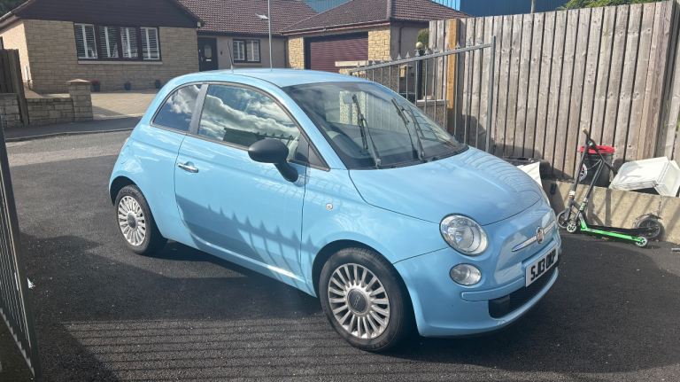 Fiat 500, 2013, 1.2 petrol, manual, long MOT, £35 road tax