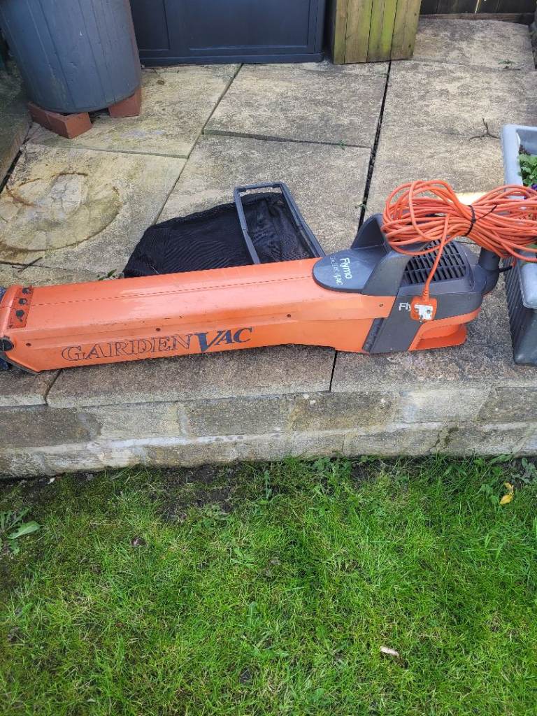 Flymo garden vac