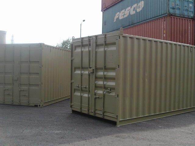 15ft Shipping Container / Storage Container – Marine Ply Floor – Secure & Weatherproof