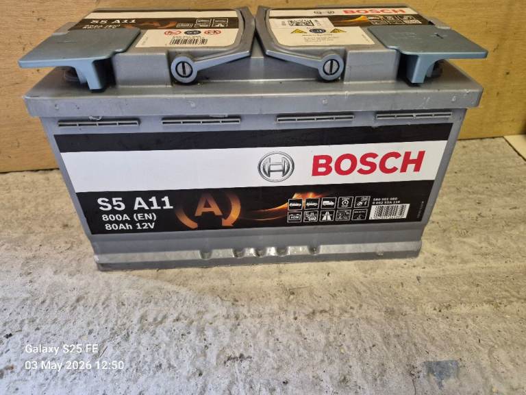 Bosch S5A11 Start-Stop Car Battery