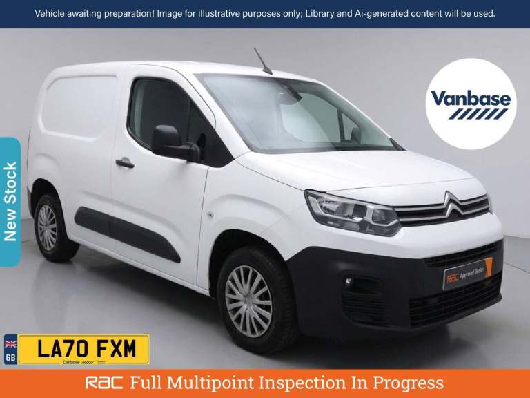 2021 Citroen Berlingo 1.5 BlueHDi 650Kg Enterprise 75ps PANEL VAN DIESEL Manual