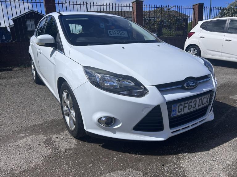 2013, FORD FOCUS 1.6 Zetec White Manual Petrol