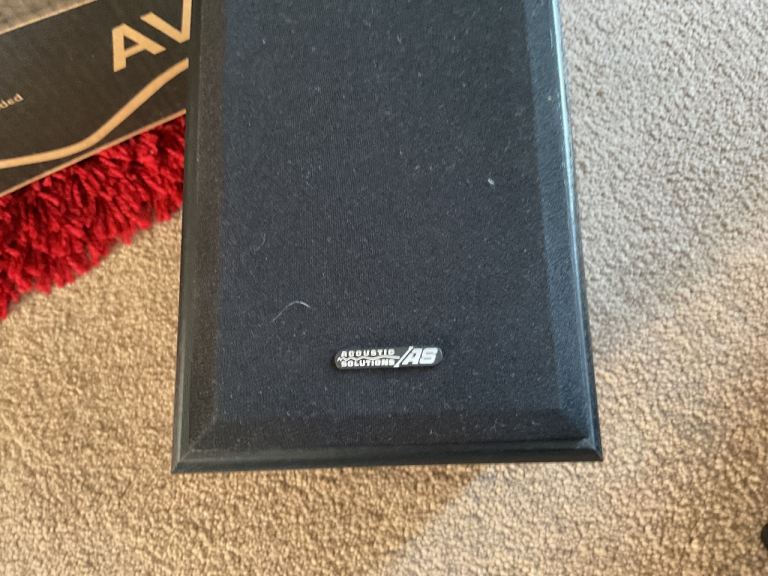 Acoustic Solutions AV-21 MKII Bookshelf Speakers – Pair, Good Condition