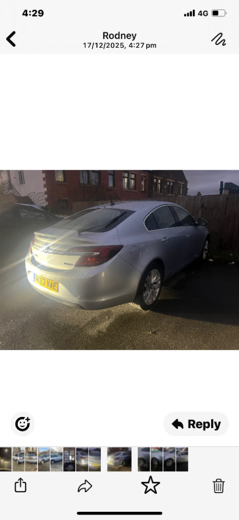 Vauxhall, INSIGNIA, Hatchback, 2013, Other, 1598 (cc), 5 doors