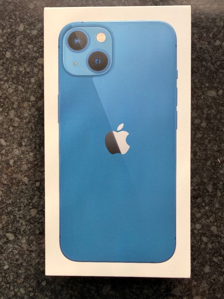 iPhone 13 128 GB storage 