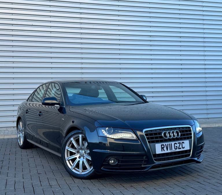 AUDI A4 2.0 TDI S LINE, 2 OWNERS, FULL SERVICE HISTORY & LONG MOT