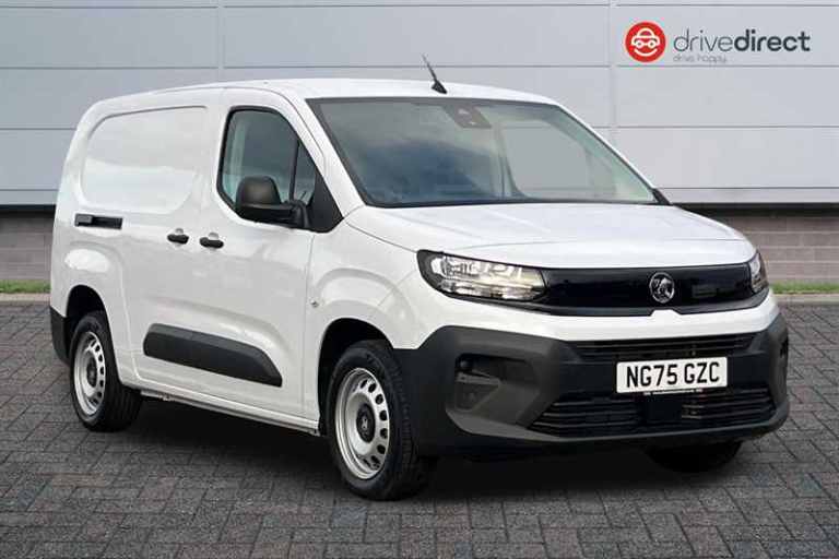 2025 Vauxhall Combo 1.5 Turbo D 100ps Prime H1 Crew Van PANEL VAN DIESEL Manual