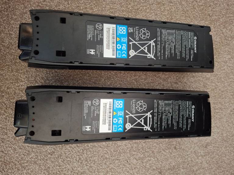 Genuine Giant EnergyPak 500 (36V / 13,800mAh) - 2 Batteries 