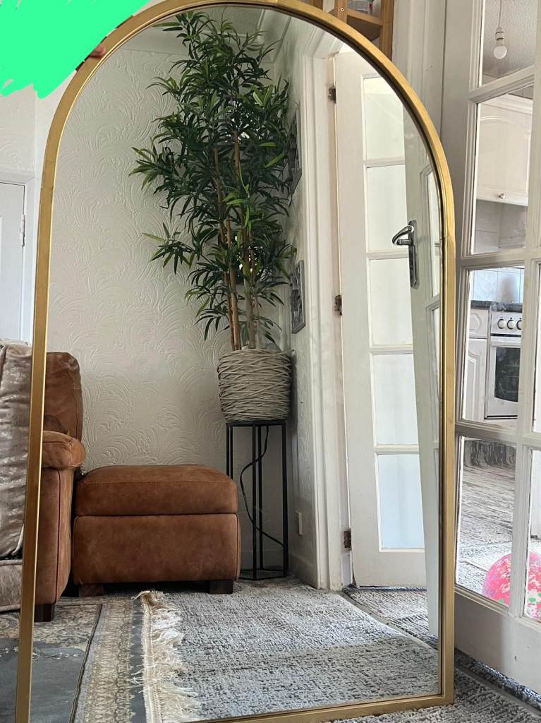 Bird top wall Mirror