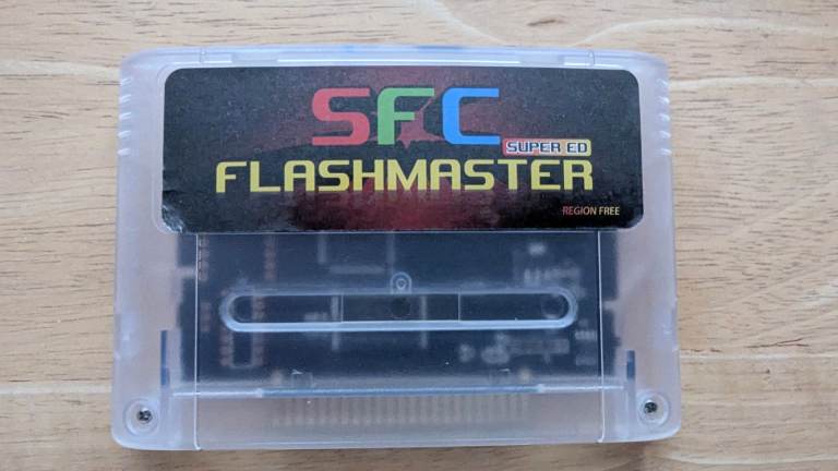 SUPER NINTENDO FLASHCART SD DRIVE