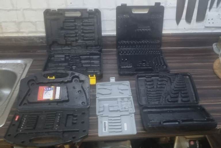 Joblot 5 X Empty tool cases - Read Description below