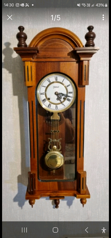 Highland Vienna Vintage 8 Day Wall Clock – Quality Vienna Wall Clock