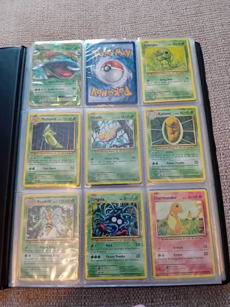 Pokemon Evolutions binder set