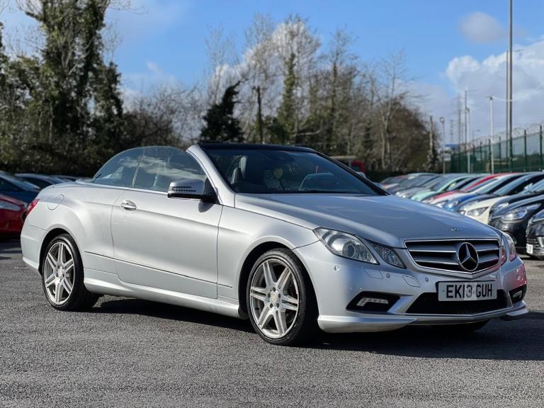 2013 Mercedes-Benz E Class E250 CDI BlueEFFICIENCY Sport 2dr Tip Auto CONVERTIBLE Diesel Automatic